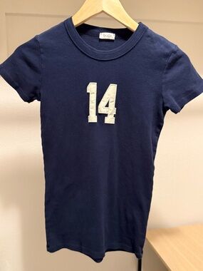 Navy Short Sleeve Tee - Classic Athletic Style